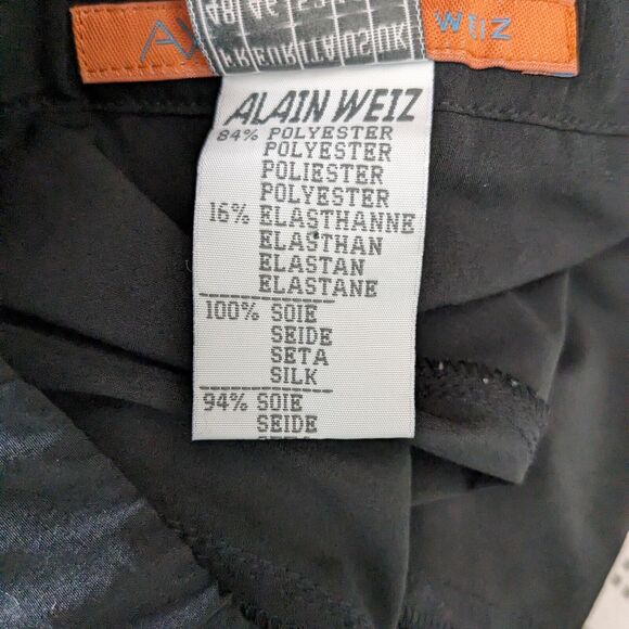 Vintage Y2K Maxi Skirt Flare Pull On Artsy Eclectic Black Orange Animal 16 - Picture 11 of 12